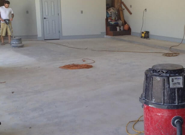 Sanding the Floor after Removal